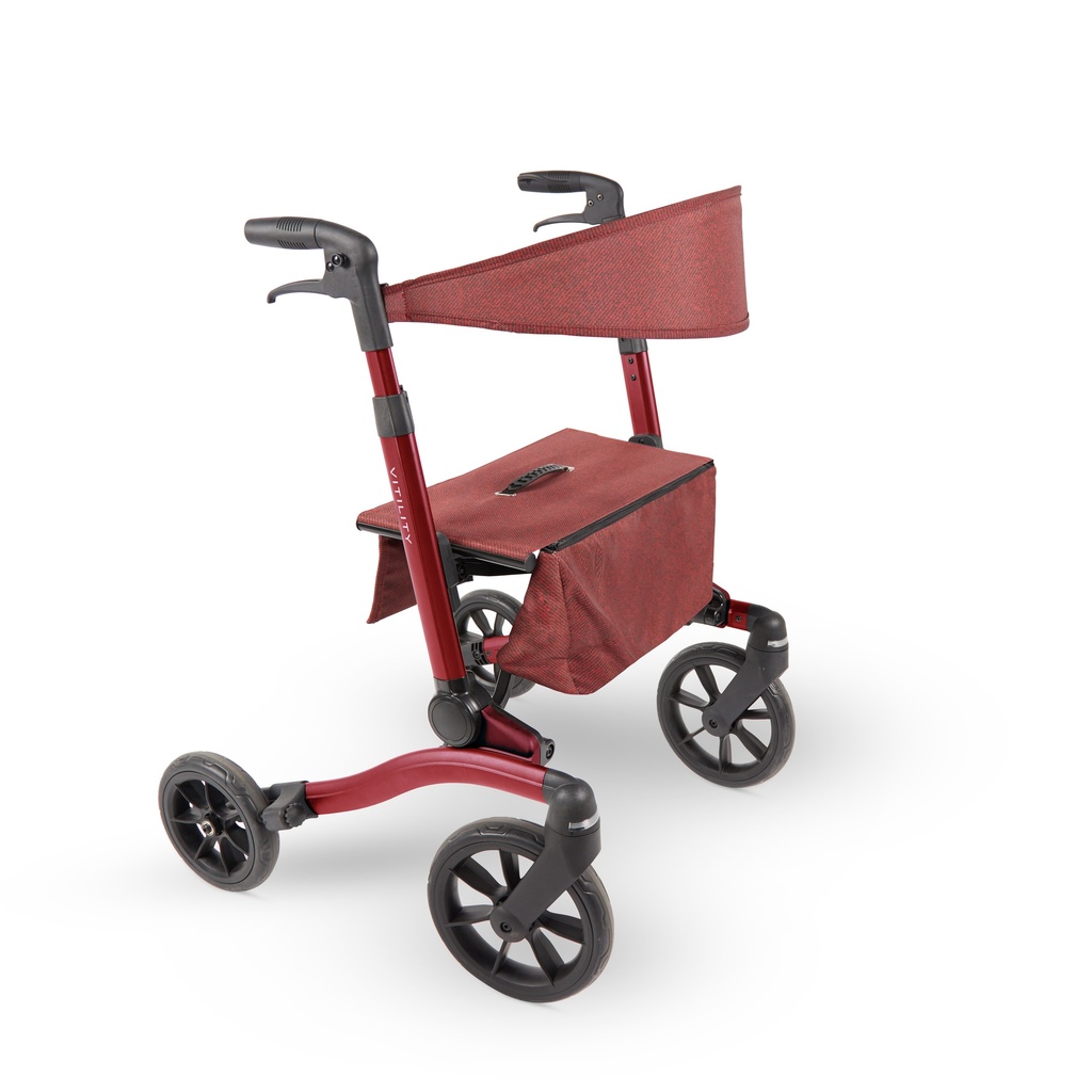 Rollator - sequoia rood