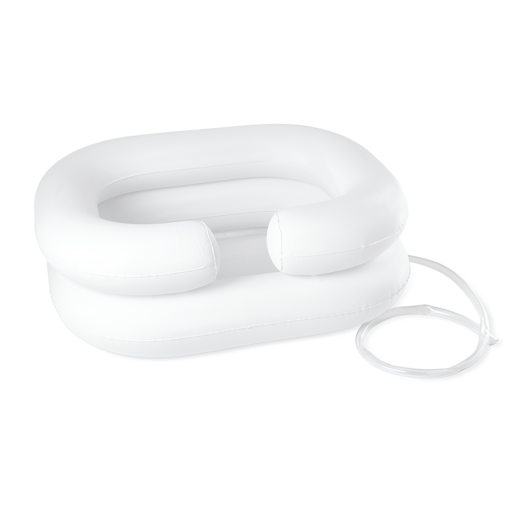 Inflatable hair washbasin