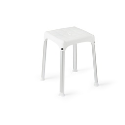 [70110800] Bath & shower stool - square