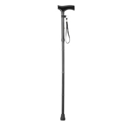 [70510030] Walking cane foldable - black