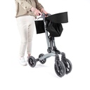 Rollator - charcoal black