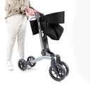 Rollator - charcoal black