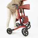 Rollator - sequoia red