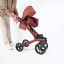 Rollator - sequoia red