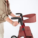 Rollator - sequoia red