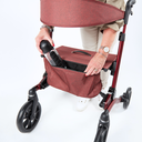 Rollator - sequoia red