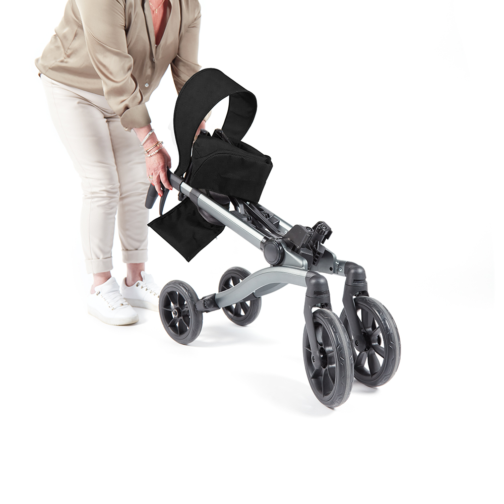 Rollator - charcoal black