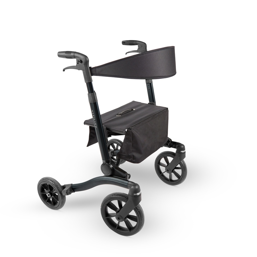 ID Rollator - charcoal zwart