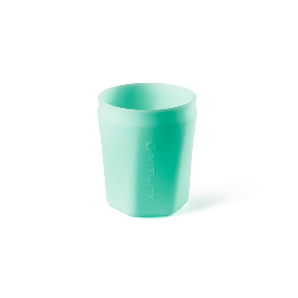 Cup sleeve glow aqua