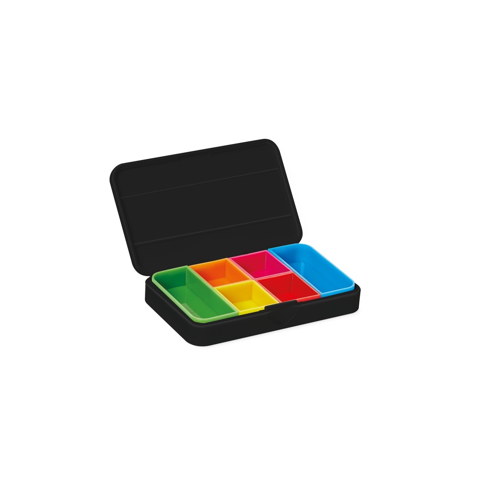 Smart pill box - small black
